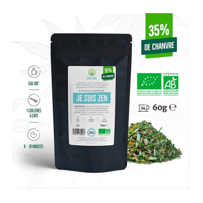 INFUSION CBD BIO : JE SUIS ZEN