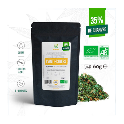INFUSION CBD BIO : L'ANTI-STRESS