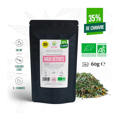 INFUSION CBD BIO : MAXI DETENTE