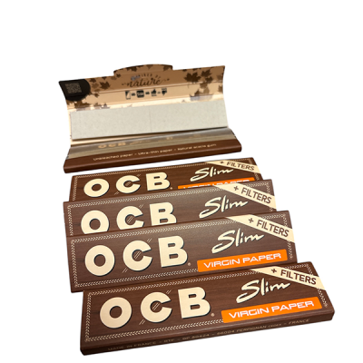 OCB BROWN + FILTERS TIPS 5 CARNETS