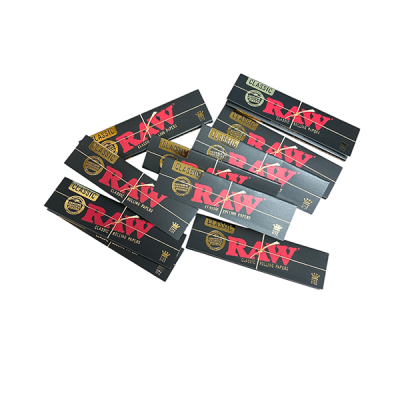 RAW BLACK KING SIZE 10 CARNETS