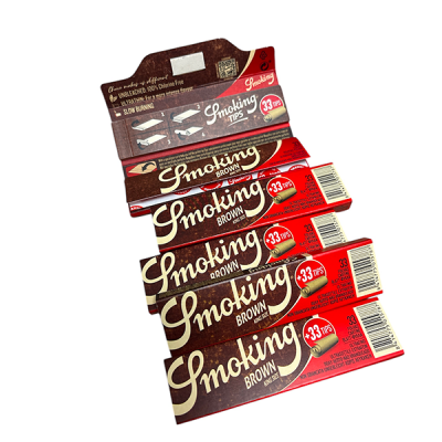 SMOKING BROWN + FILTERS TIPS 5 CARNETS