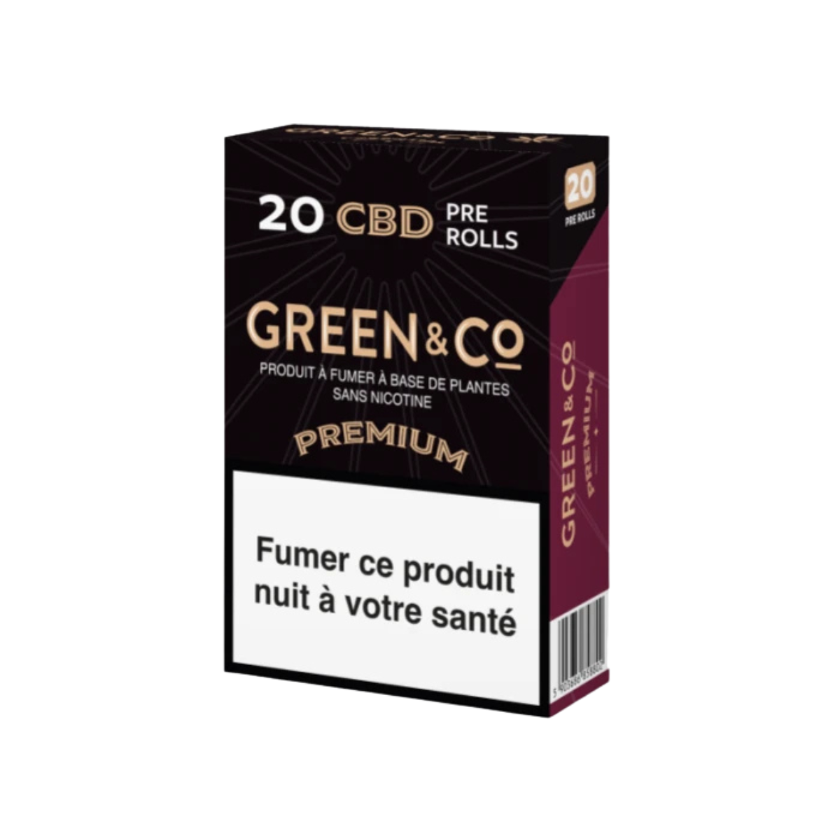 20 CBD PRE ROLLED MENTHOL