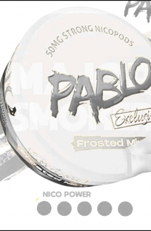 2023 PABLO SNUSS EXCLUSIVE FROSTED MINT