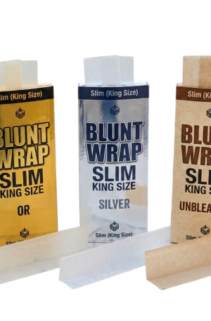 BLUNT WRAP - Feuilles à rouler Slim (Variantes : Original / Silver / Unbleached)