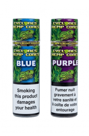 Cyclones Blunt Chanvre (Blue / Purple )