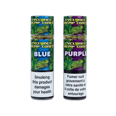 Cyclones Blunt Chanvre (Blue / Purple )