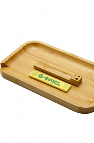 Grollz Bamboo Tray - Plateau de Roulage en Bambou