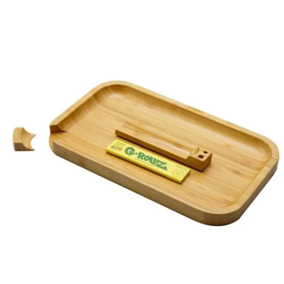 Grollz Bamboo Tray - Plateau de Roulage en Bambou