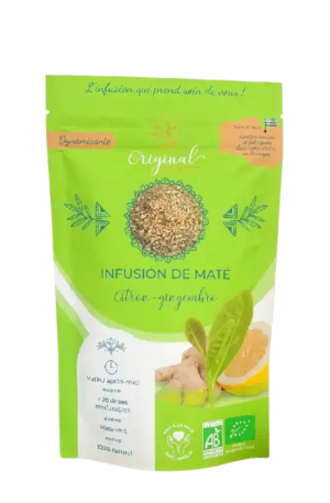 Mate citron- gingembre