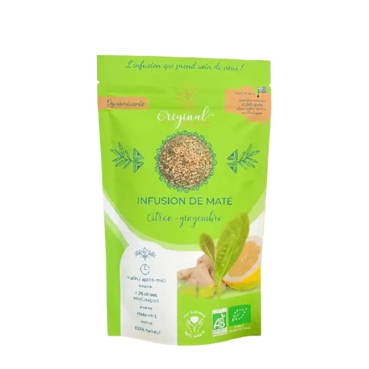 Mate citron- gingembre