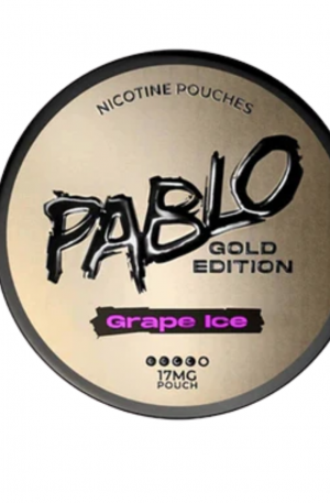 PABLO SNUSS GRAPPE ICE GOLD EDITION