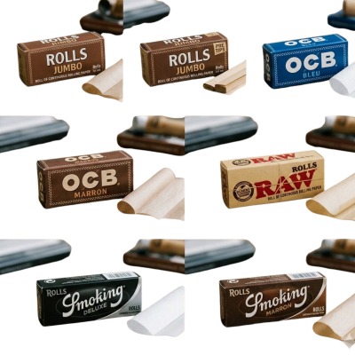 Rolls (Jumbo / OCB / Raw / Smoking)