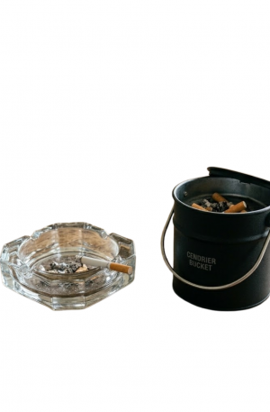 cendrier bucket & classic verre