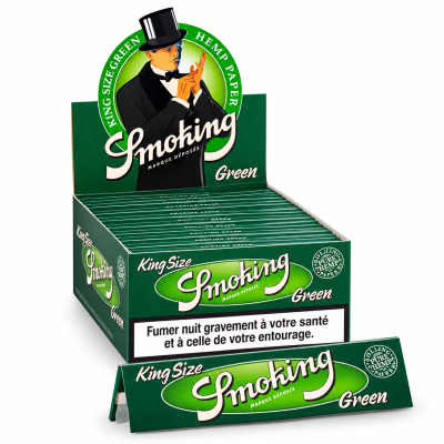 SMOKING GREEN 10 CARNETS