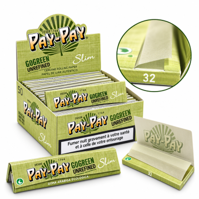 PAY-PAY SLIM GO GREEN 10 CARNETS