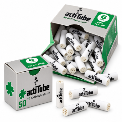 FILTRES A CHARBON ACTIF - SLIM BOITE DE 50 FILTRES
