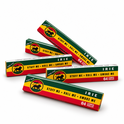 IRIE SLIM 64 FEUILLES 5 CARNETS