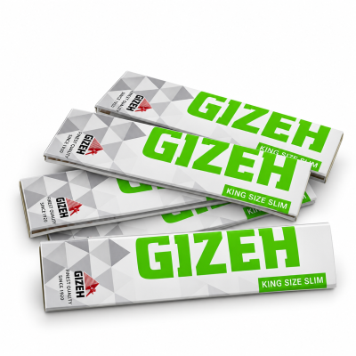 SLIM GIZEH HYPER FIN PUR PAPER 10 CARNETS