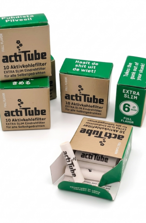 AKTITUBE FILTRES À CHARBON ACTIF DIAM 07 - SLIM