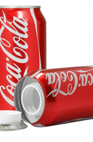 Cachette canette coca cola