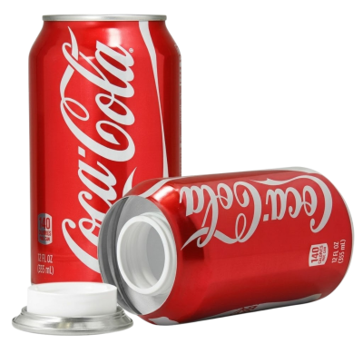Cachette canette coca cola
