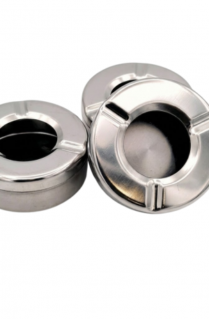 Cendrier alu demi couvercle