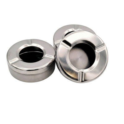 Cendrier alu demi couvercle