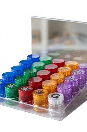 Display grinders acryliques 20 pièces