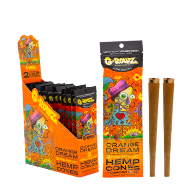 G-ROLLZ BLUNT ORANGE DREAM HEMP CONES