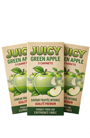 Juicy Green Apple 3 carnets