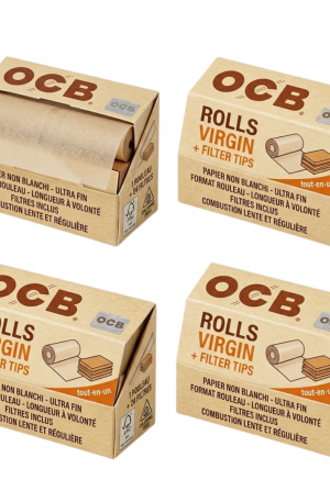 OCB Rolls Virgin + Filters Tips