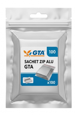 Sachet zip alu gta x100