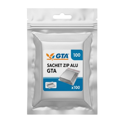 Sachet zip alu gta x100