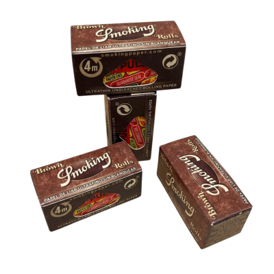 Smoking Brown rolls 4 rouleaux