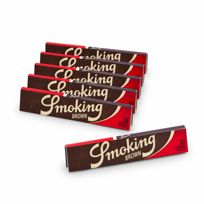 SMOKING BROWN 10 CARNETS