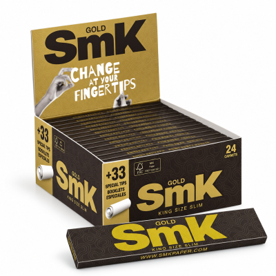 SMK GOLD SLIM 10 CARNETS