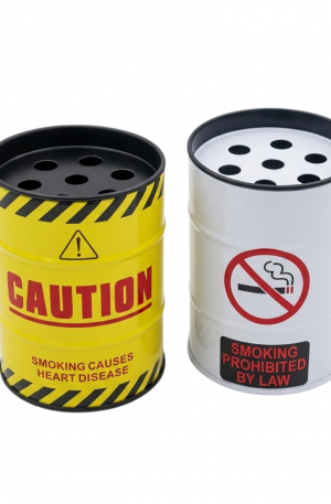 cendrier Big Bucket Caution