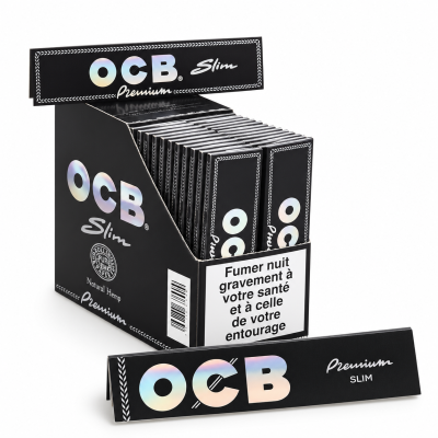 OCB SLIM PREMIUM 10 CARNETS