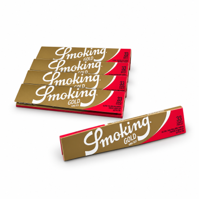 SMOKING GOLD SLIM 10 CARNETS