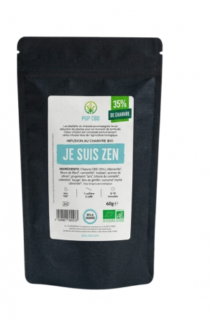 infusion cbd bio- je suis zen
