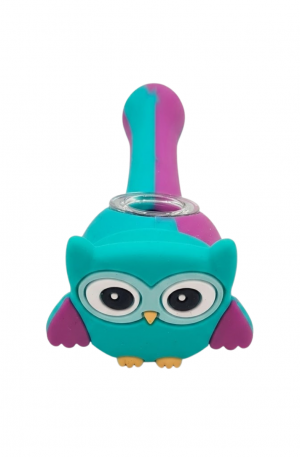 Pipe en silicone avec foyer en métal-2