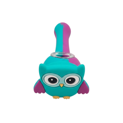 Pipe en silicone avec foyer en métal-2