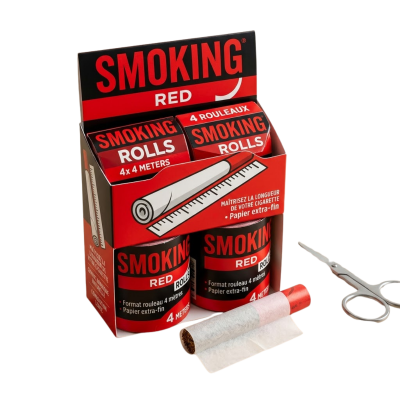 rouleaux Smoking Red